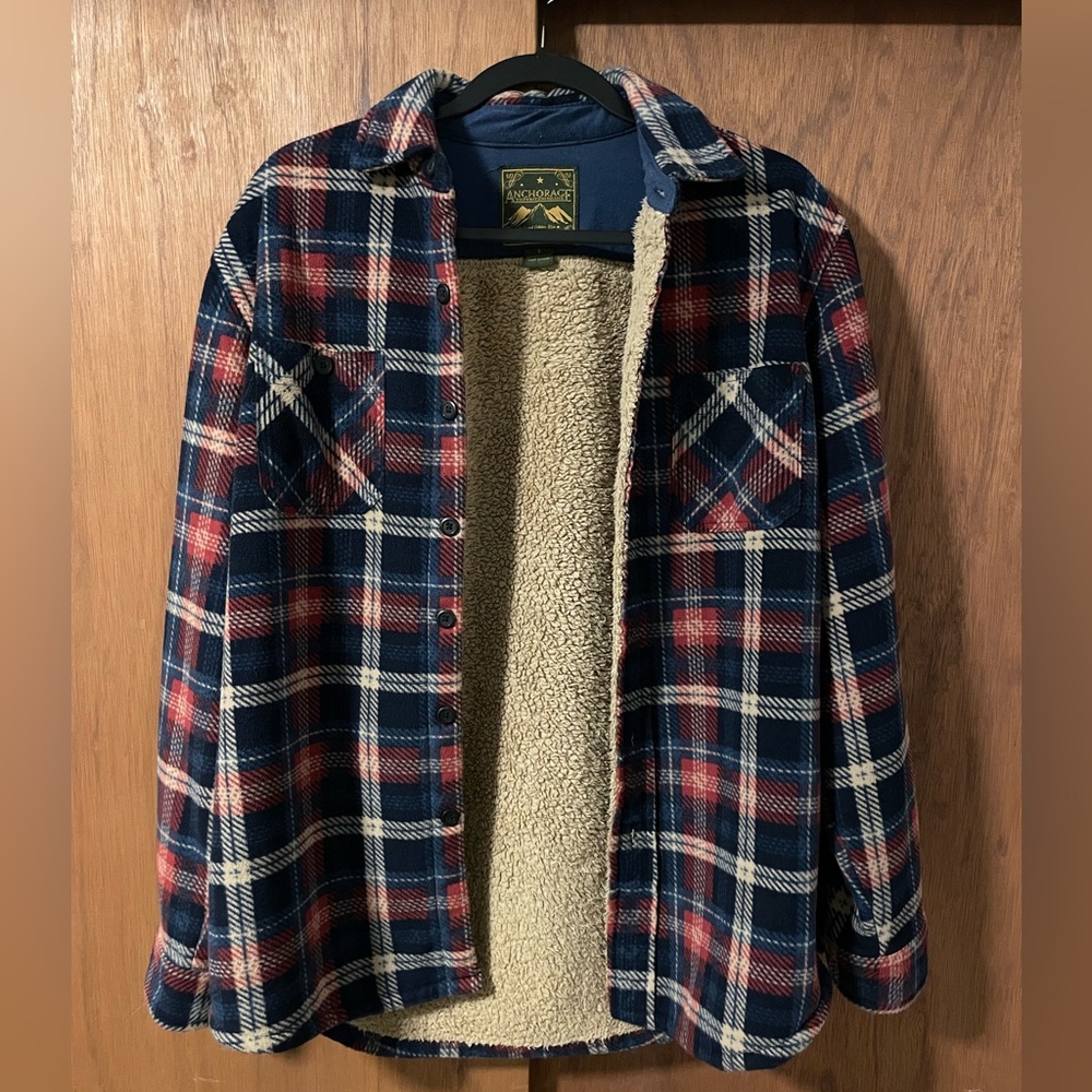 Men’s Size S Anchorage Editions Fleece Shirt Jacket